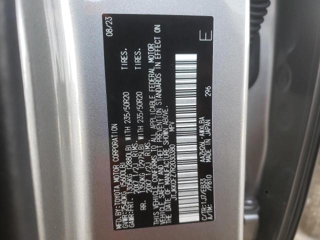 2024 LEXUS NX 450H LU JTJKKCFZ7R2030380