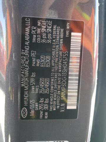 2025 HYUNDAI SANTA FE L - 5NMP3DG13SH045755