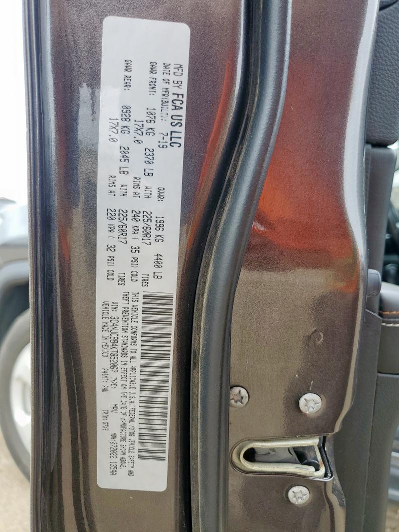 2019 JEEP COMPASS LA 3C4NJCBB4KT852067