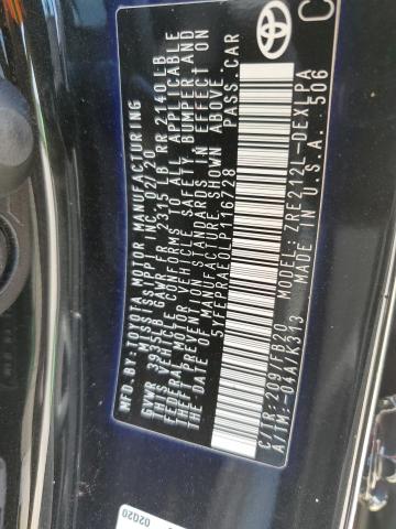 2020 TOYOTA COROLLA LE 5YFEPRAE0LP116728