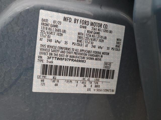2023 FORD MAVERICK XL 3FTTW8F97PRA69083