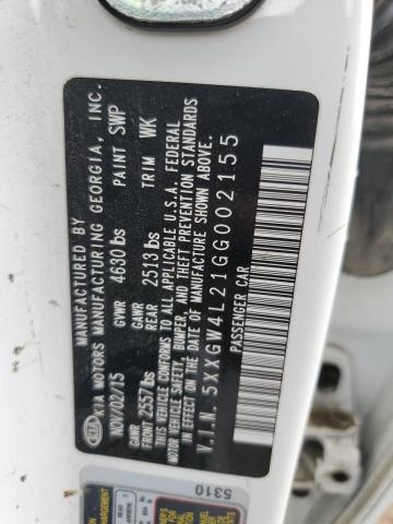 2016 KIA OPTIMA SX 5XXGW4L21GG002155