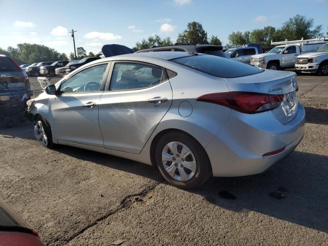 HYUNDAI ELANTRA SE 2016 silver sedan 4d gas 5NPDH4AE0GH699672 photo #3