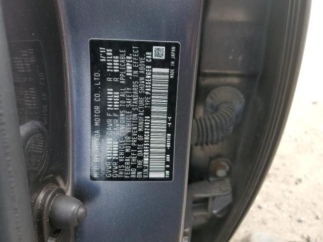 2017 HONDA ACCORD HYB JHMCR6F51HC024826