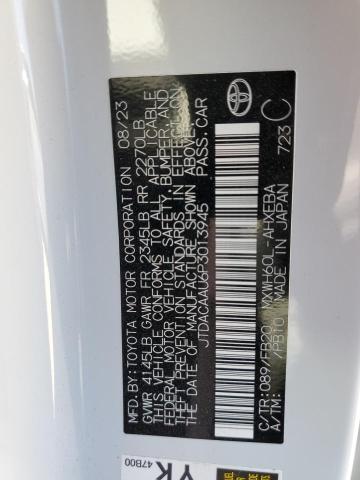 2023 TOYOTA PRIUS LE JTDACAAU6P3013945