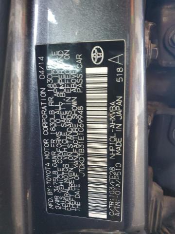 2014 TOYOTA PRIUS C - JTDKDTB31E1069948
