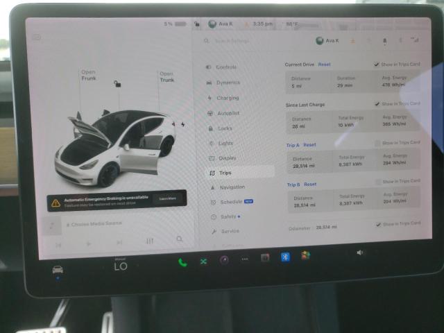 2022 TESLA MODEL Y 7SAYGDEF5NF378670