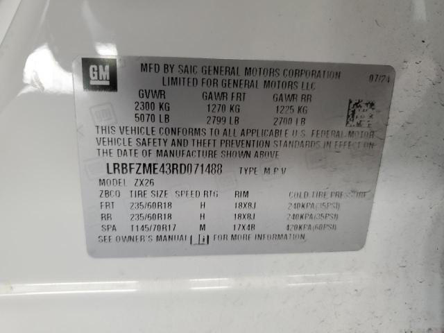 2024 BUICK ENVISION P LRBFZME43RD071488