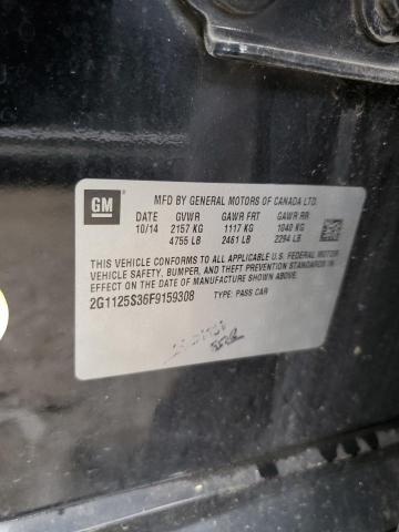 2015 CHEVROLET IMPALA LT 2G1125S36F9159308