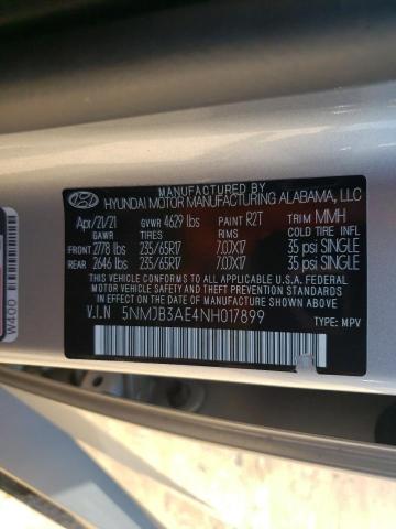 2022 HYUNDAI TUCSON SEL - 5NMJB3AE4NH017899