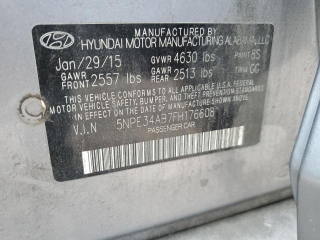 2015 HYUNDAI SONATA SPORT 5NPE34AB7FH176608