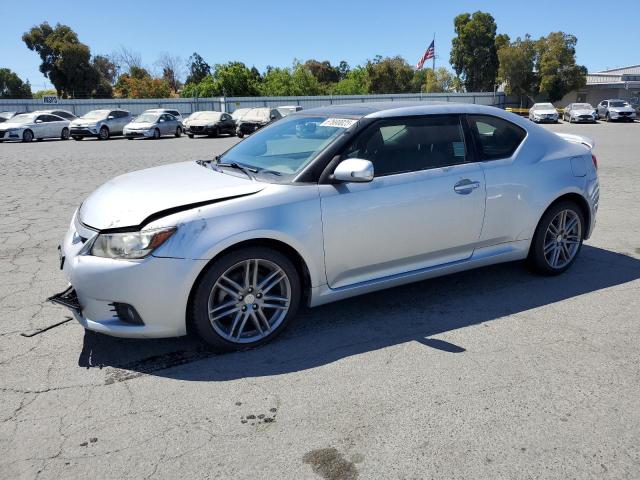 TOYOTA SCION TC 2012 silver  gas JTKJF5C79C3034717 photo #1