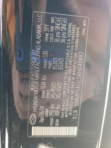 2024 HYUNDAI SANTA FE CALLIGRAPHY 5NMP54GL5RH040482
