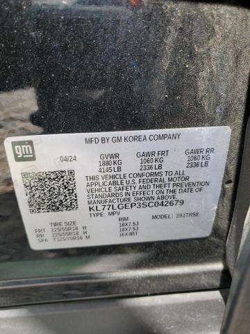 2025 CHEVROLET TRAX 1RS KL77LGEP3SC042679