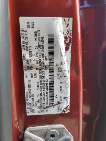 2015 FORD ESCAPE - 1FMCU0JX4FUB70842