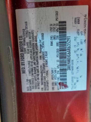2010 MERCURY MILAN - 3MEHM0JG6AR635291