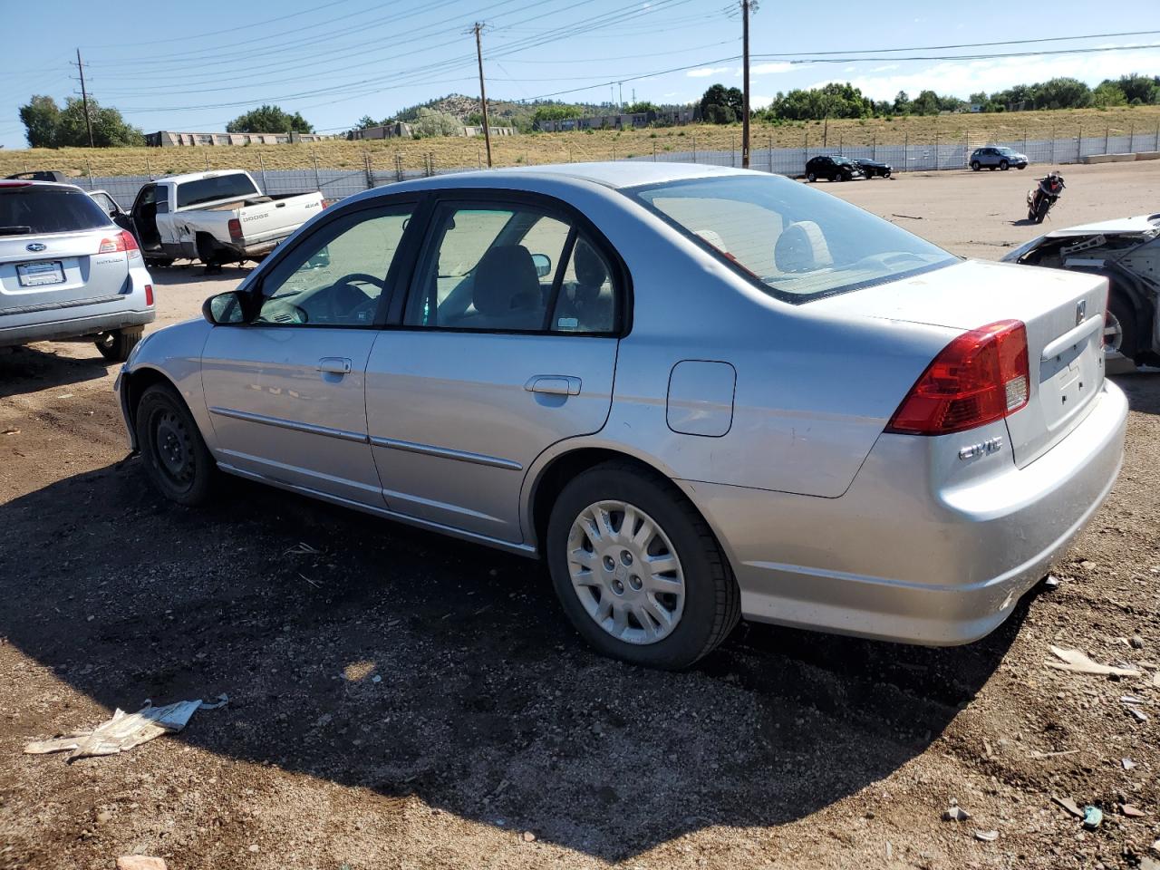 Lot #3302711007 2005 HONDA CIVIC LX
