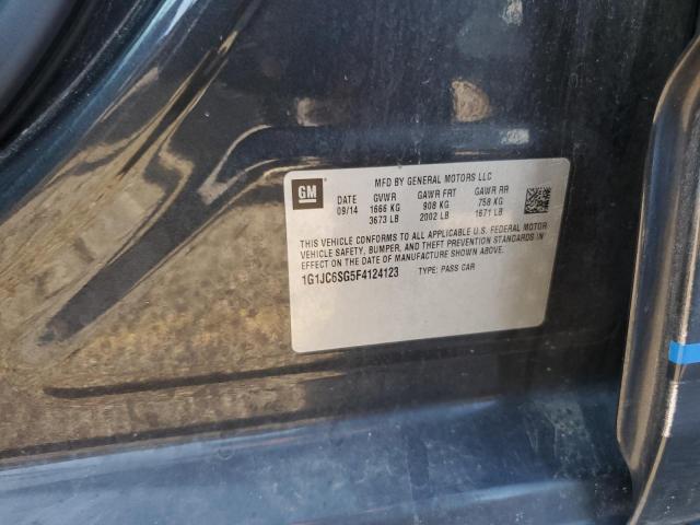 2015 CHEVROLET SONIC LT 1G1JC6SG5F4124123