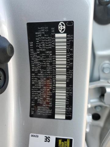 2025 TOYOTA COROLLA LE 5YFB4MDE0SP320910
