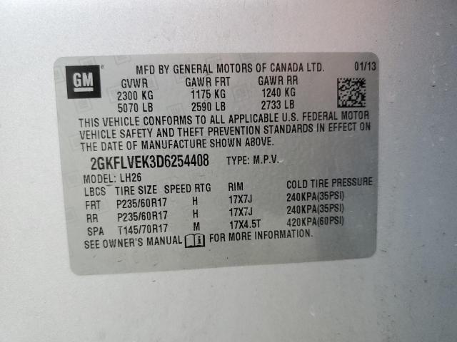 2013 GMC TERRAIN SL - 2GKFLVEK3D6254408