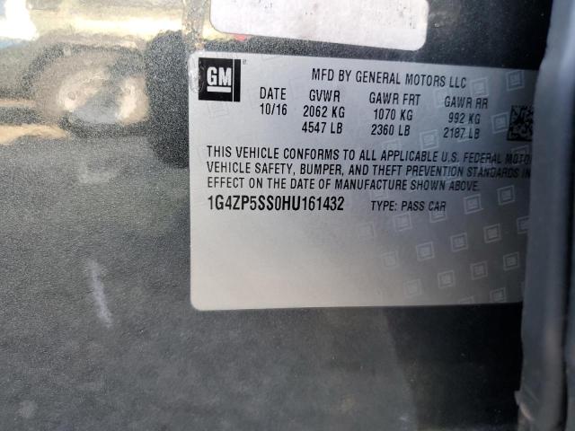 2017 BUICK LACROSSE E 1G4ZP5SS0HU161432
