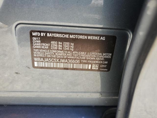2018 BMW 530 I - WBAJA5C5XJWA36606
