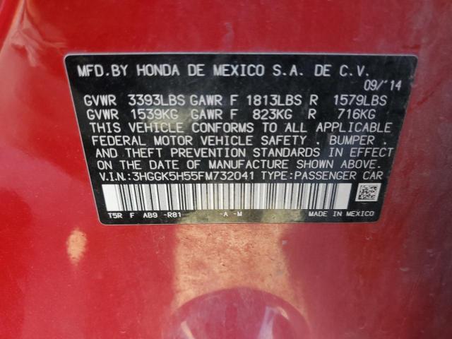 2015 HONDA FIT LX 3HGGK5H55FM732041
