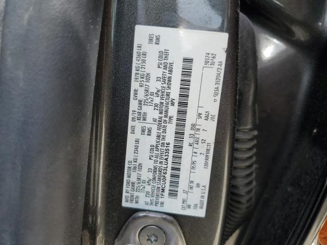2020 FORD ESCAPE S - 1FMCU0F63LUA33516