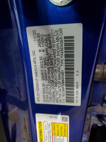 2021 ACURA TLX TECH A 19UUB6F53MA003851