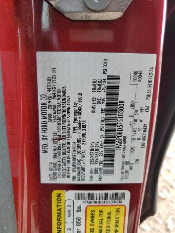 2015 FORD FUSION SE - 1FA6P0HD5F5103008