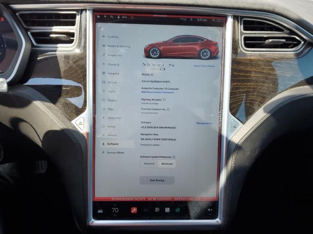 2016 TESLA MODEL S 5YJSA1E26GF147571