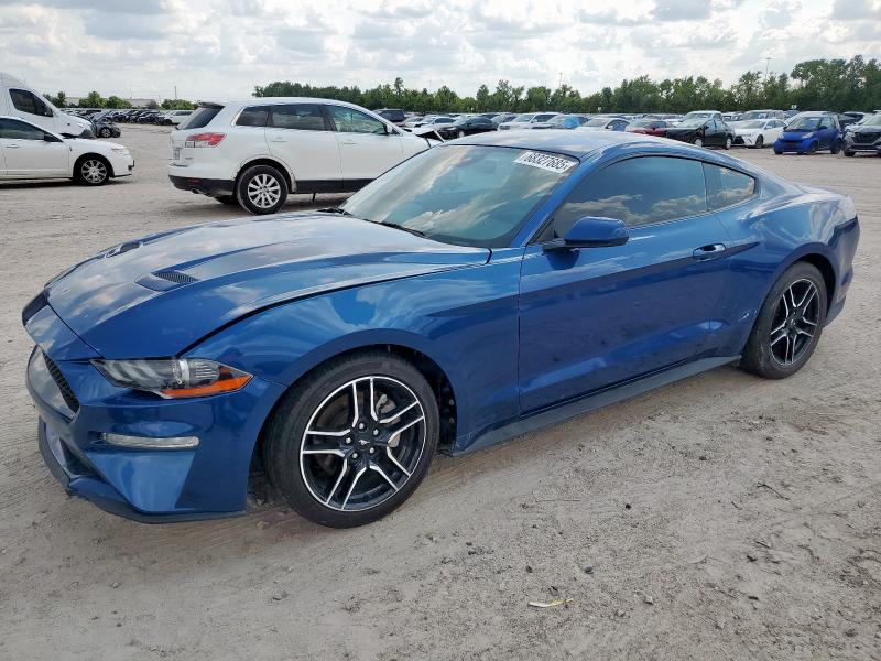 FORD MUSTANG 2023 blue  gas 1FA6P8THXP5109204 photo #1