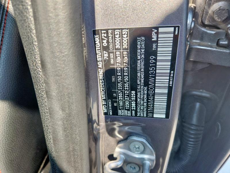 2021 MERCEDES-BENZ GLB 250 4MATIC W1N4M4HB0MW135199