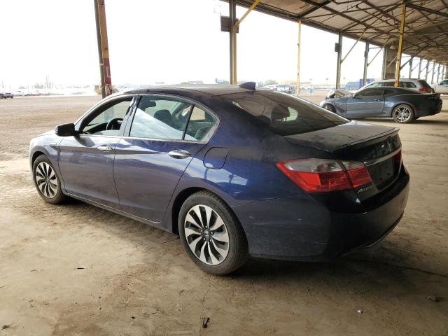 HOND ACCORD TOURING HYBRID 2014 blue  hybrid engine 1HGCR6F79EA006893 photo #3