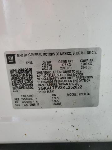 2019 GMC TERRAIN SL 3GKALTEV2KL252022