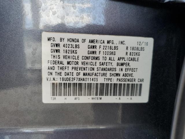 2017 ACURA ILX PREMIU 19UDE2F7XHA011405