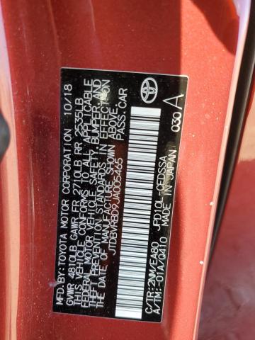2018 TOYOTA MIRAI JTDBVRBD9JA005465