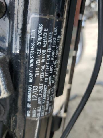 2004 KAWASAKI VN1500 L JKBVNAL164A029185