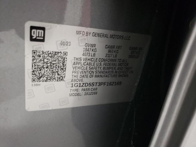 2023 CHEVROLET MALIBU LT 1G1ZD5ST3PF162169