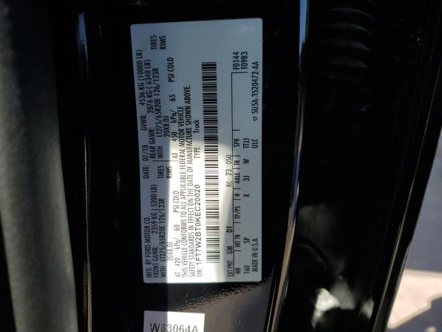2019 FORD F250 SUPER 1FT7W2BT0KEC20020