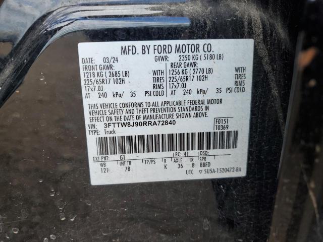 2024 FORD MAVERICK X #3291376240