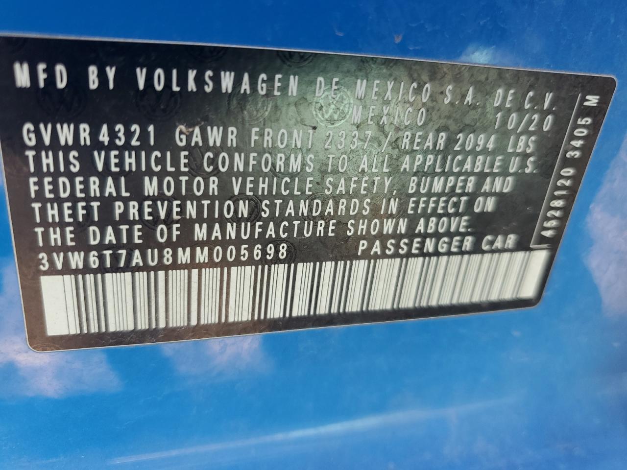 VOLKSWAGEN GOLF GTI S