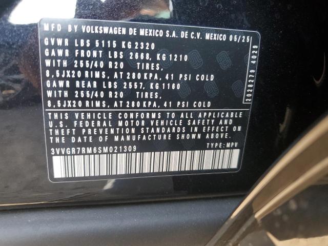 2025 VOLKSWAGEN TIGUAN SE - 3VVGR7RM6SM021309