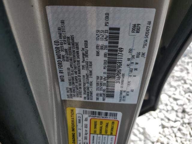 2016 FORD FUSION SE - 3FA6P0H79GR111749