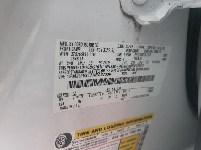 2019 FORD EXPEDITION 1FMJU1GT7KEA37336