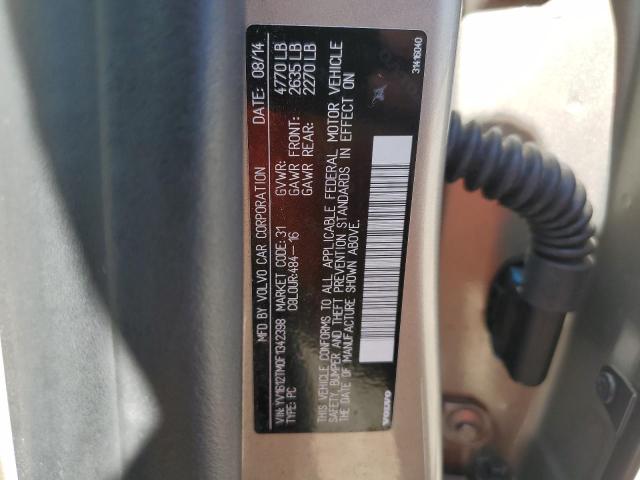 2015 VOLVO S60 PLATINUM YV1612TM0F1342398