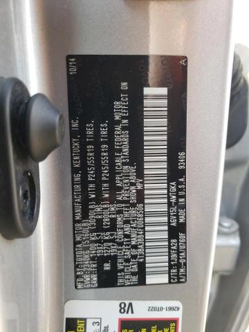 2015 TOYOTA VENZA LE - 4T3BA3BB4FU068506
