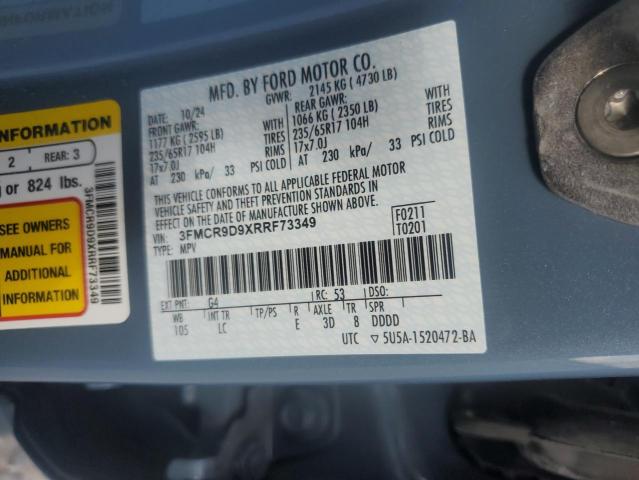 2024 FORD BRONCO SPORT BADLANDS 3FMCR9D9XRRF73349