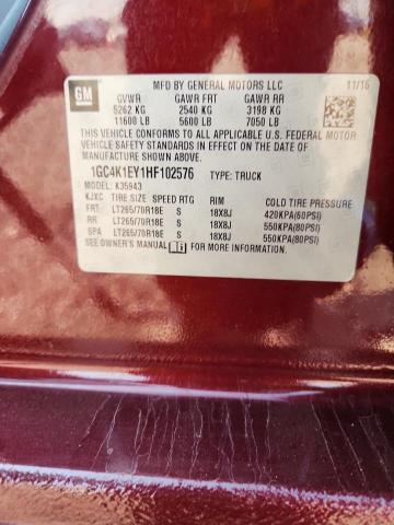 2017 CHEVROLET SILVERADO - 1GC4K1EY1HF102576