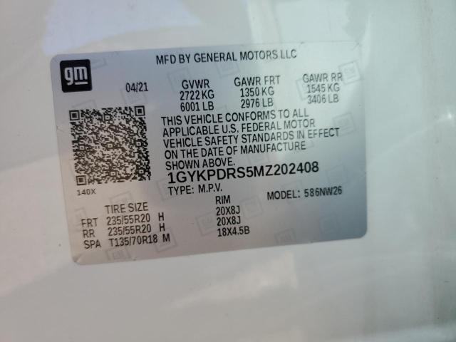 2021 CADILLAC XT6 PREMIU 1GYKPDRS5MZ202408